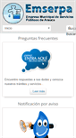 Mobile Screenshot of emserpa.gov.co